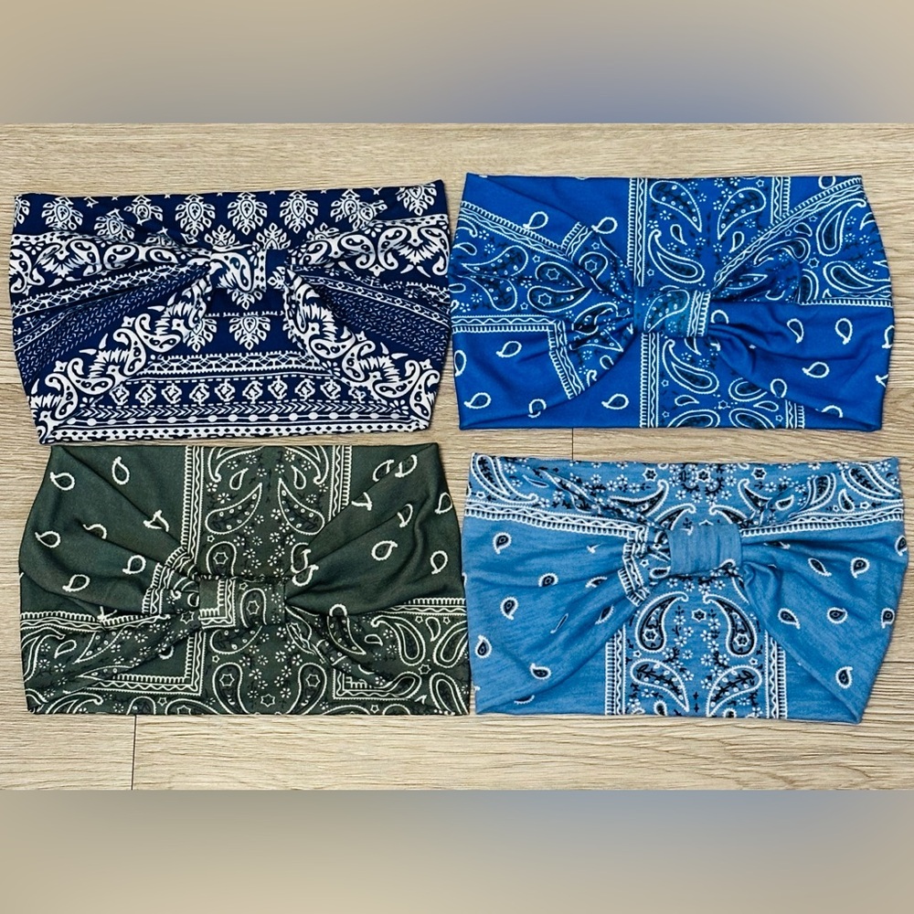 NEW BANDANA/PAISLEY HEAD BANDS